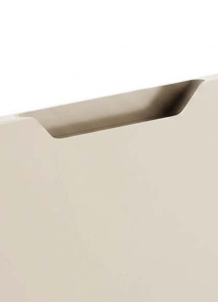 Albero recessed handle detail