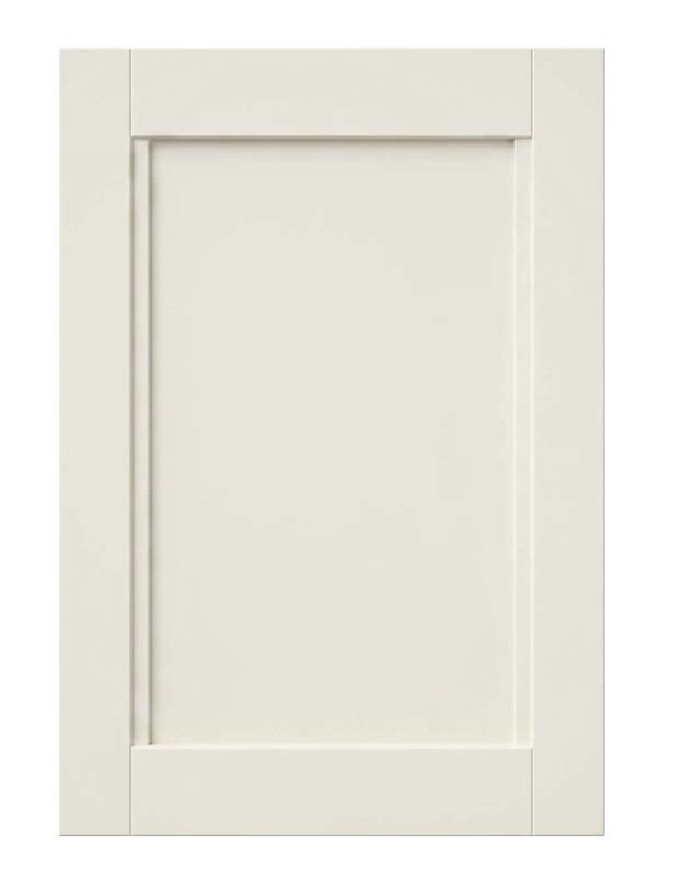 Amalia framed panel front in white